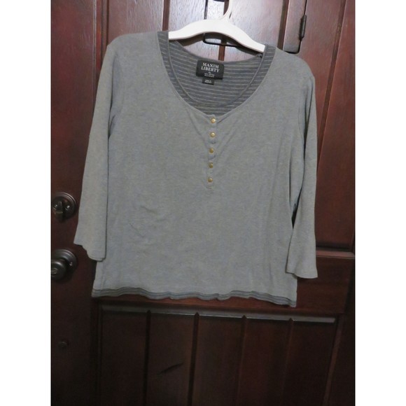 MAXIM LIBERTY LAYERED LOOK TOP SIZE XL - Picture 1 of 3